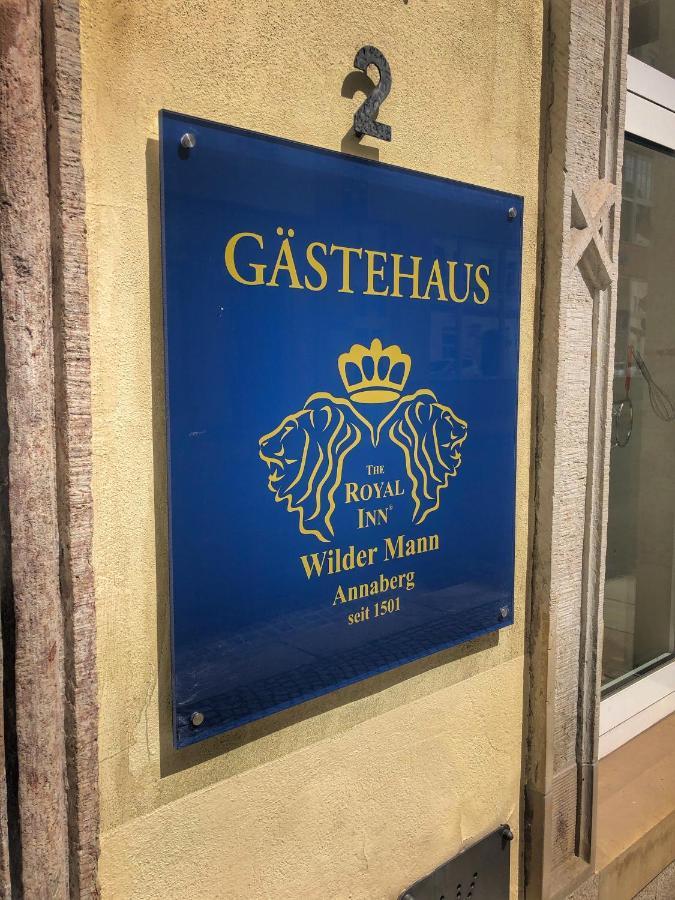 Hotel Wilder Mann Annaberg-Buchholz Exterior foto